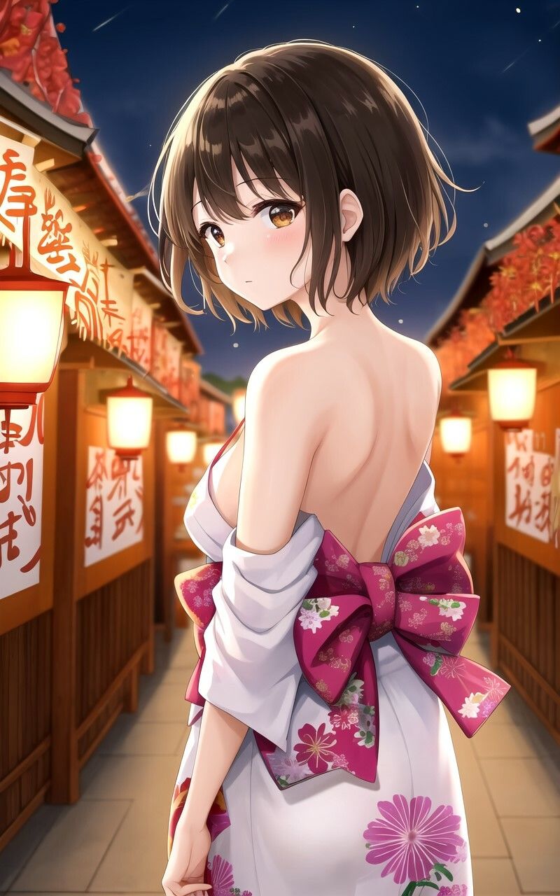 サンプル画像1:浴衣、ちゃんと着よ？(男の夢工房) [d_449710]