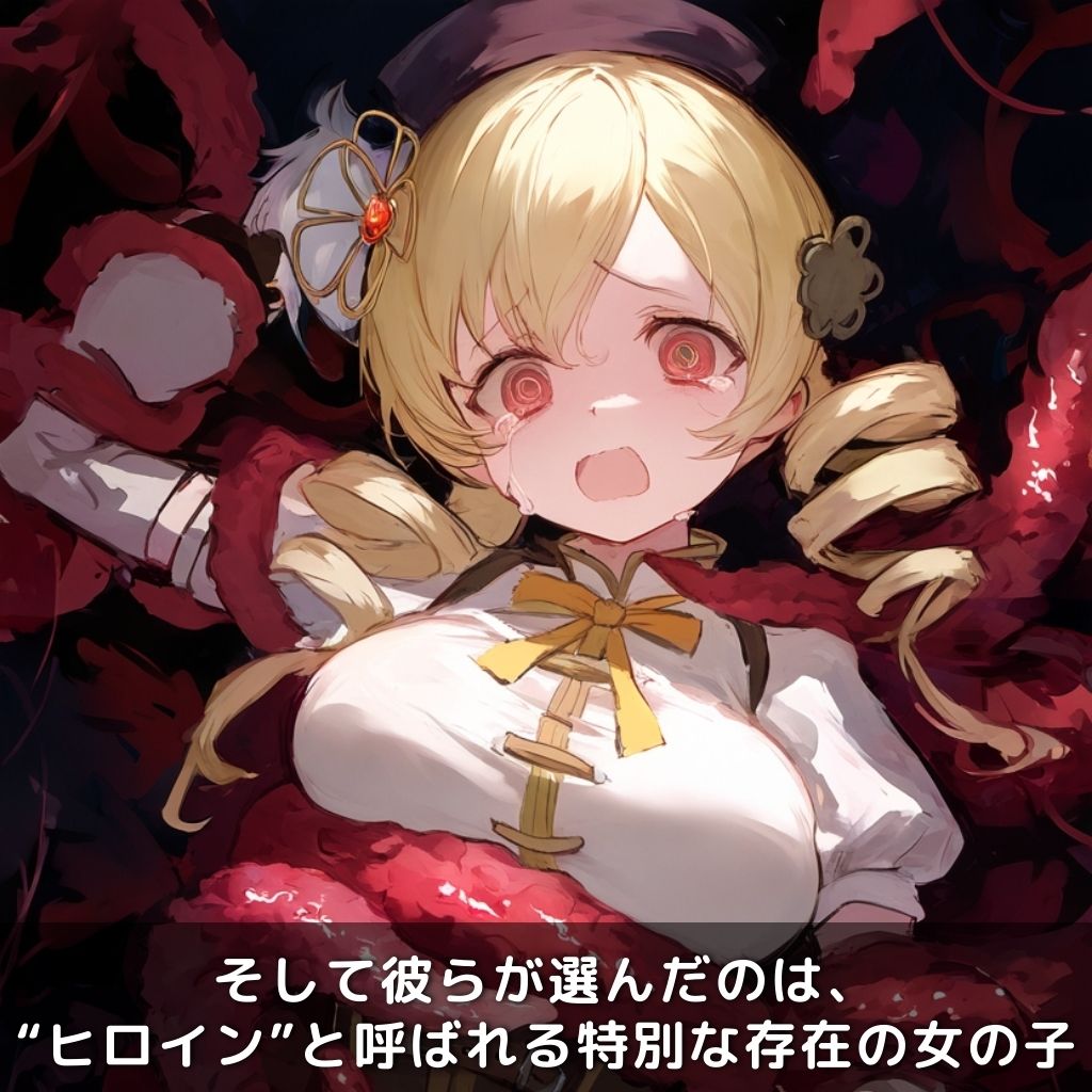 サンプル画像2:快楽生命体の触手でヒロインが壊れるまでイカされるお話【まどまぎ/巴マ●編】(さいばーこれくしょん) [d_449740]