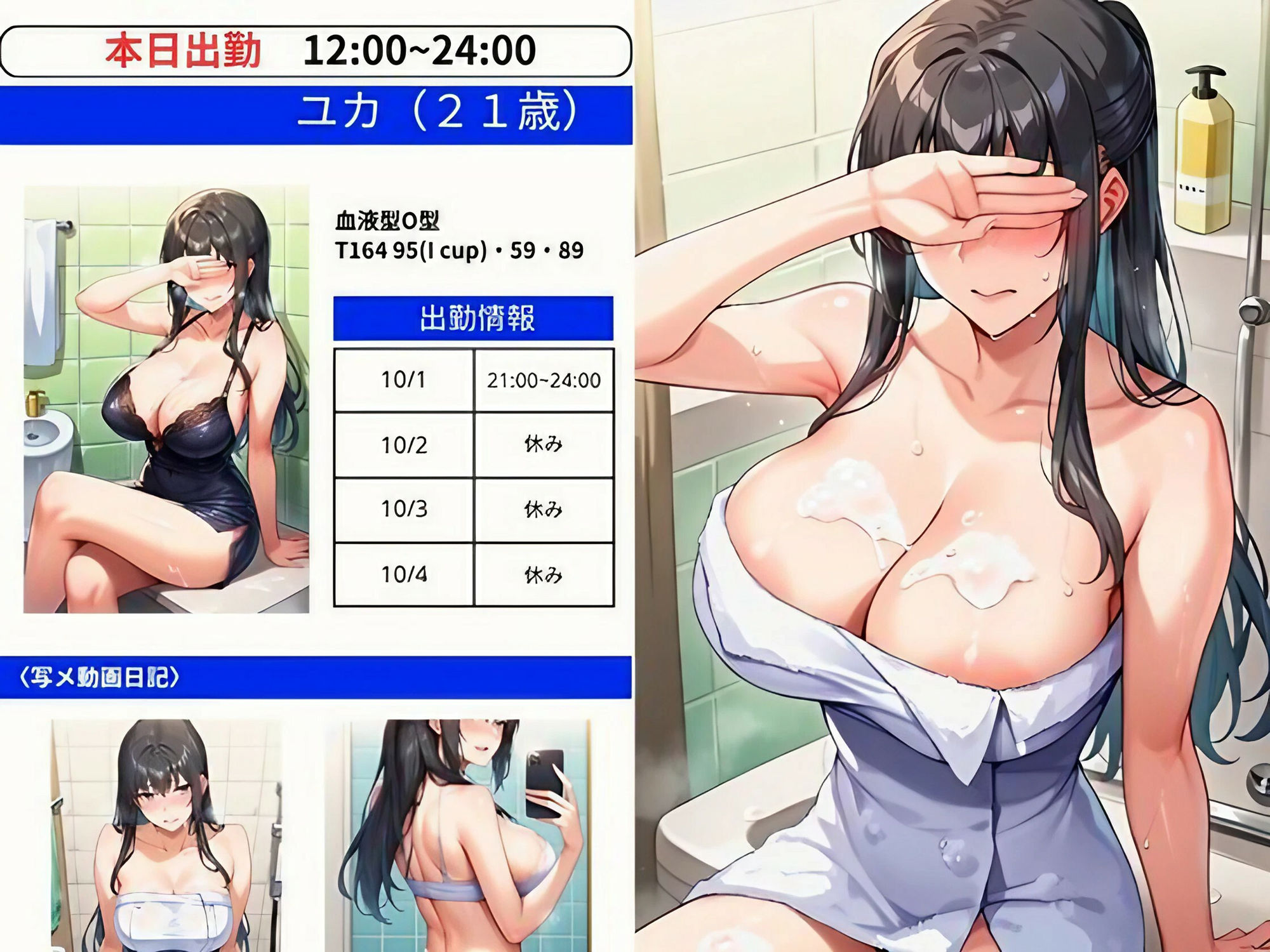 サンプル画像3:とある一家の風俗日記 橘家の裏事情(えち詩人) [d_449763]