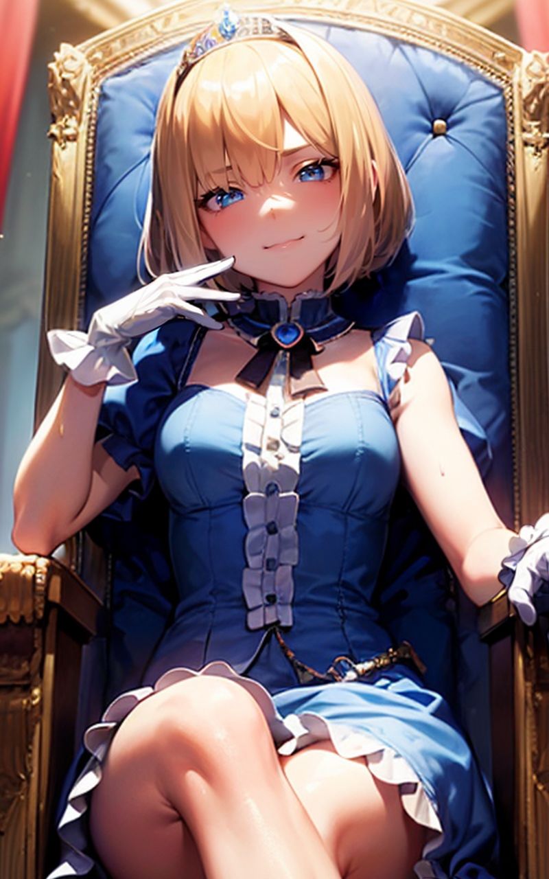 サンプル画像2:玉座エッチ(パピヨン工房) [d_449833]