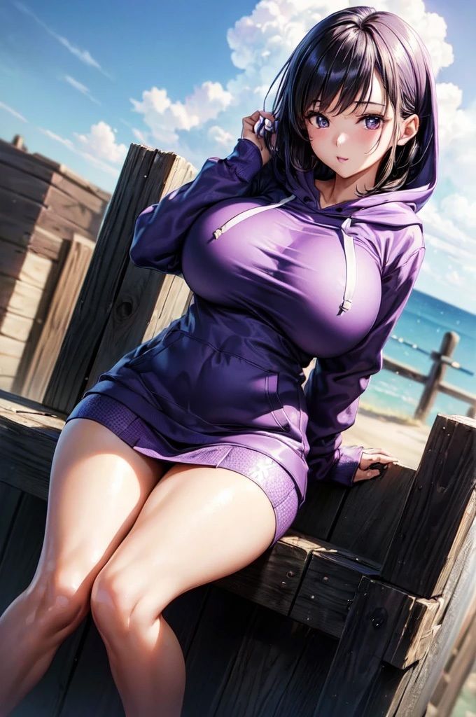 サンプル画像4:美女と巨乳とパーカー(amateur I) [d_449843]