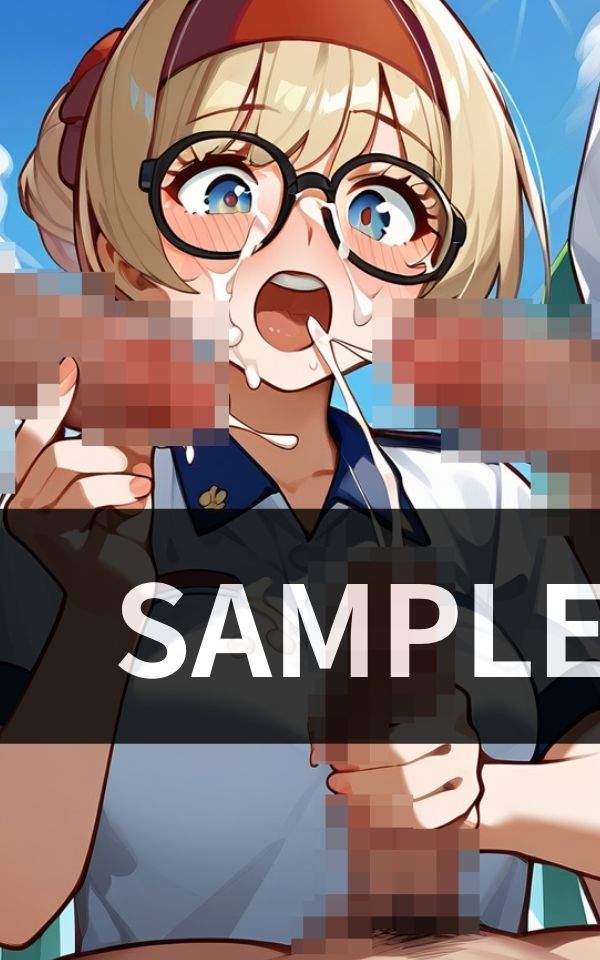 サンプル画像4:頑張れ！風紀委員会 なぜ男子は風紀を乱すのか 実態調査してみました。(苺一エロ) [d_449874]