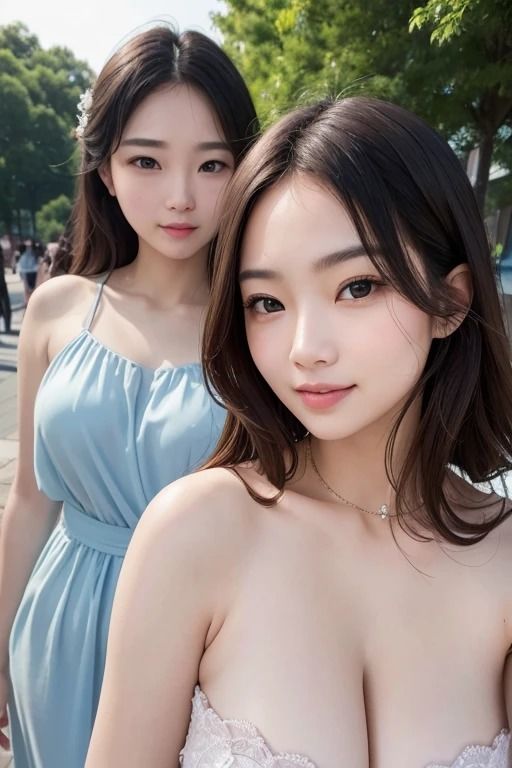 サンプル画像4:2人の可愛い女の子Ver2(ギリギリショット美女写真館) [d_449919]