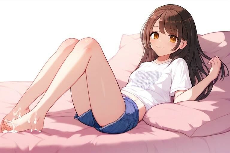 サンプル画像4:清楚な妹に足コキでぶっかけ〜歳の差わからせ〜(晴耕雨読) [d_450014]