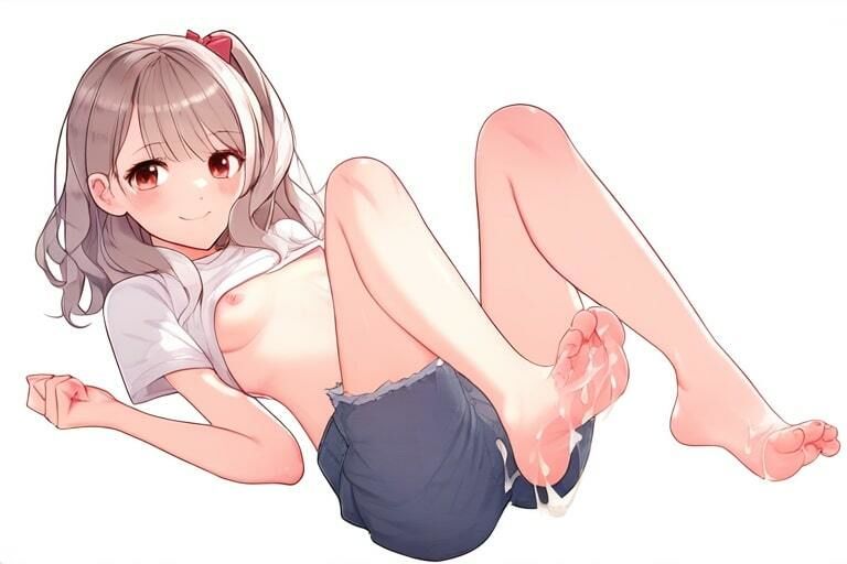 サンプル画像6:清楚な妹に足コキでぶっかけ〜歳の差わからせ〜(晴耕雨読) [d_450014]