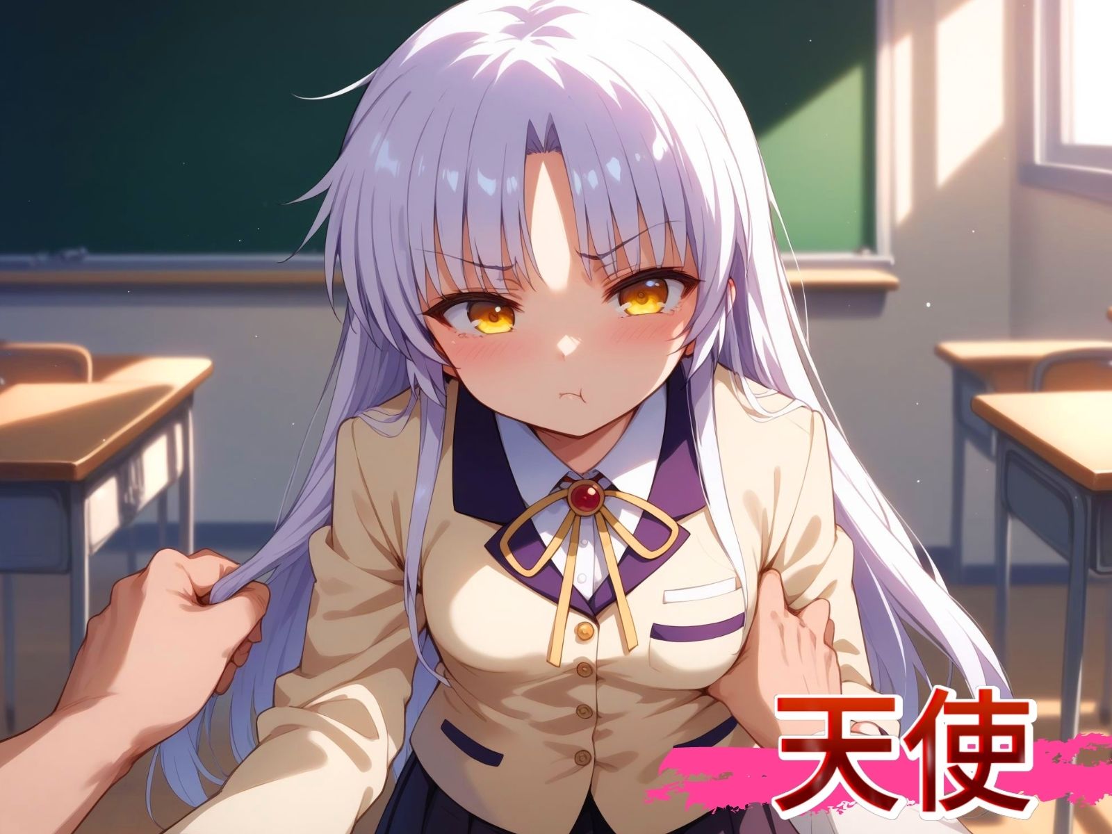 サンプル画像1:エンジェルビッチ 〜生まれ変わった性の世界戦線〜(エロ男爵) [d_450030]