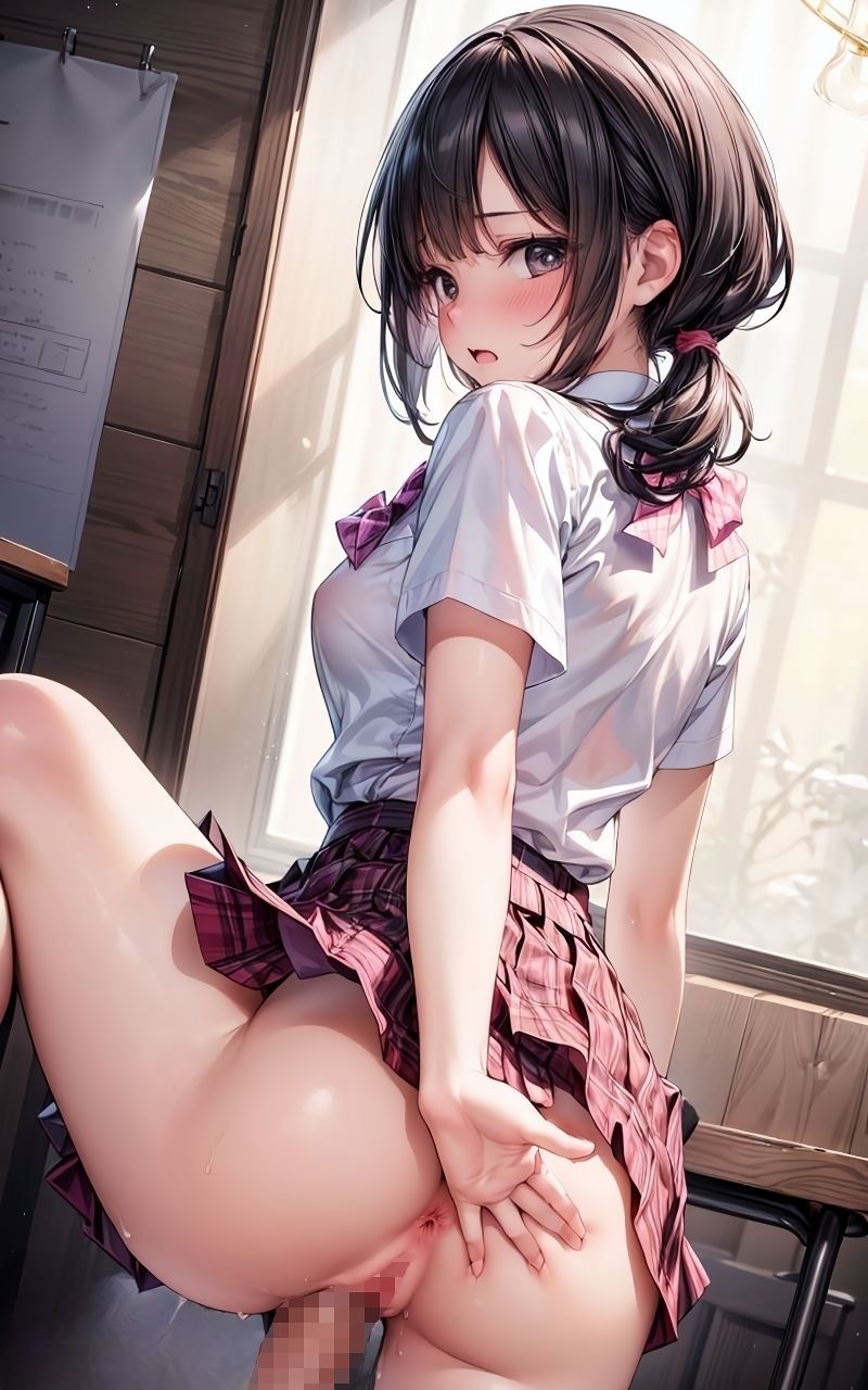 サンプル画像5:グラビア＆裏画像 JKアイドル 井上なぎさ(AIらぼんぬ) [d_450039]