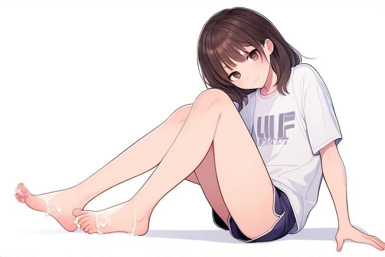 サンプル画像2:ポニテ女子と足コキ〜爽やかなエッチしたい〜(晴耕雨読) [d_450059]