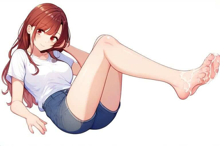 サンプル画像4:ポニテ女子と足コキ〜爽やかなエッチしたい〜(晴耕雨読) [d_450059]