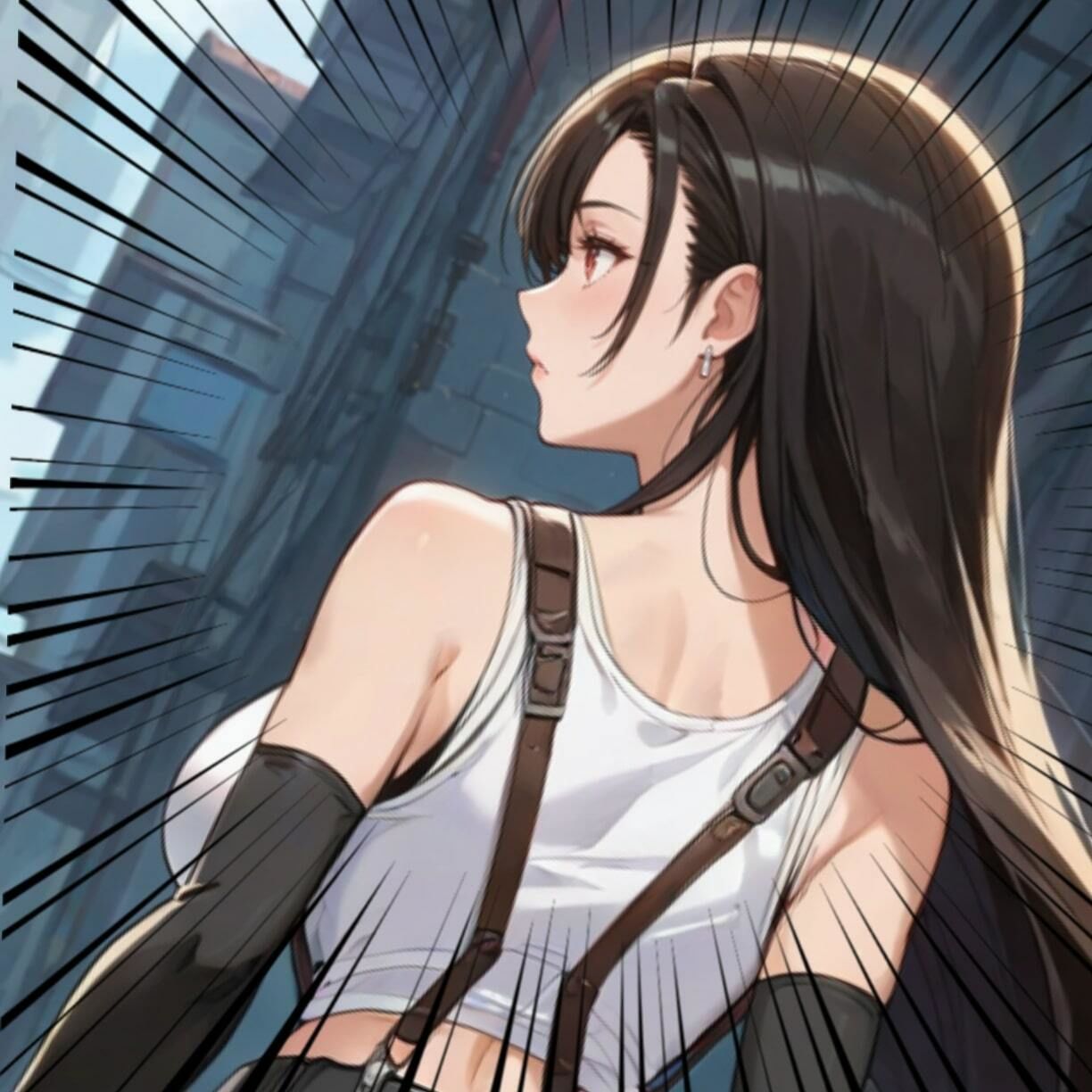 サンプル画像3:俺のティフ〇 〜肉便器NO.16 ティフ〇 〜快活そうに見えて、実は控え目で奥手な巨乳格闘家〜(俺のAIする肉便器) [d_450082]