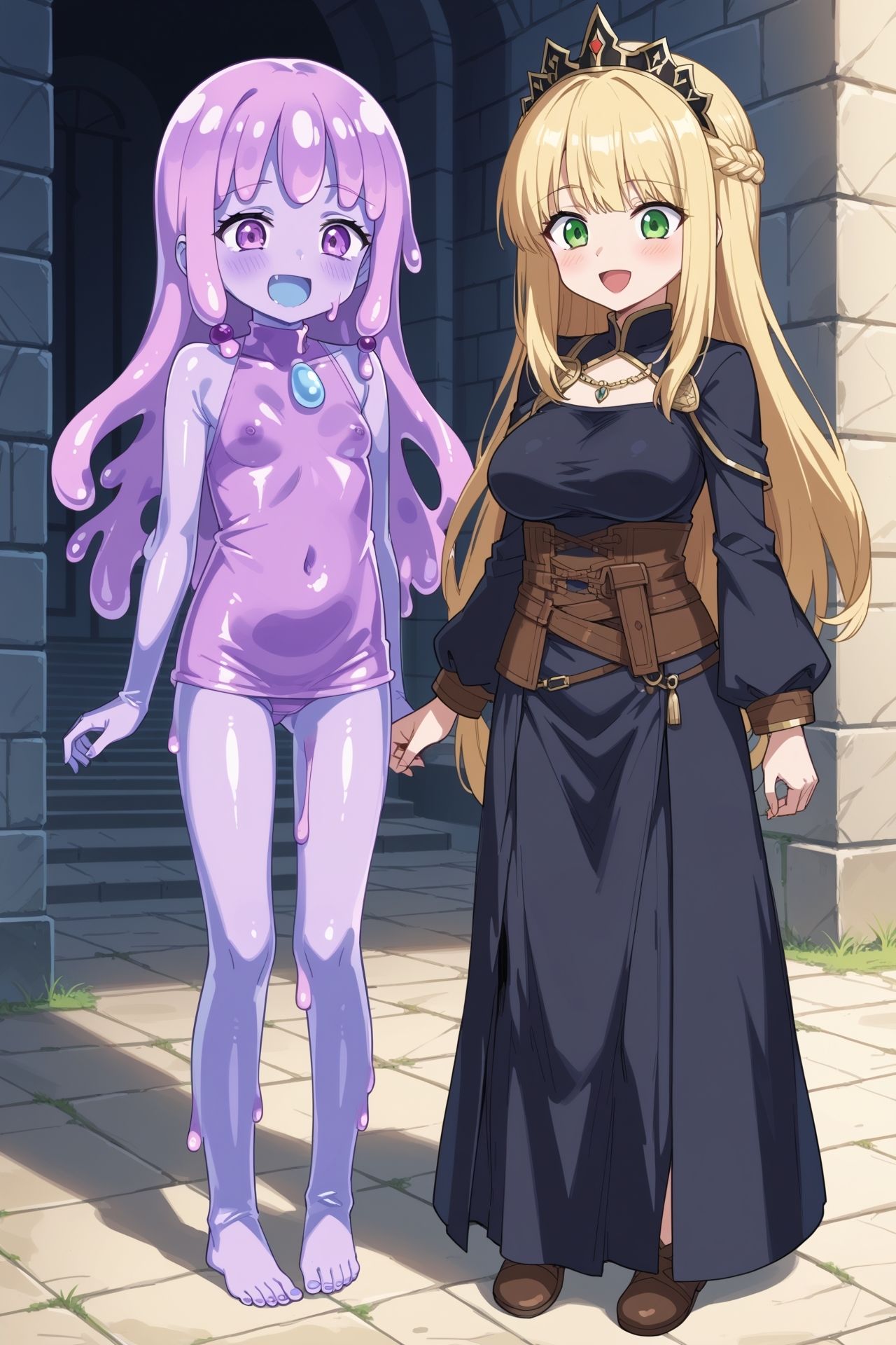 サンプル画像3:ダンジョン攻略よりヤるべきこと(ぷるっきゃお) [d_450094]