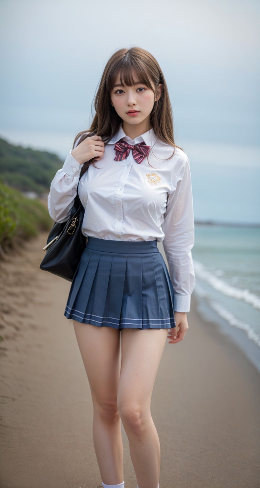 サンプル画像3:school uniform06，(miyochinAI) [d_450096]