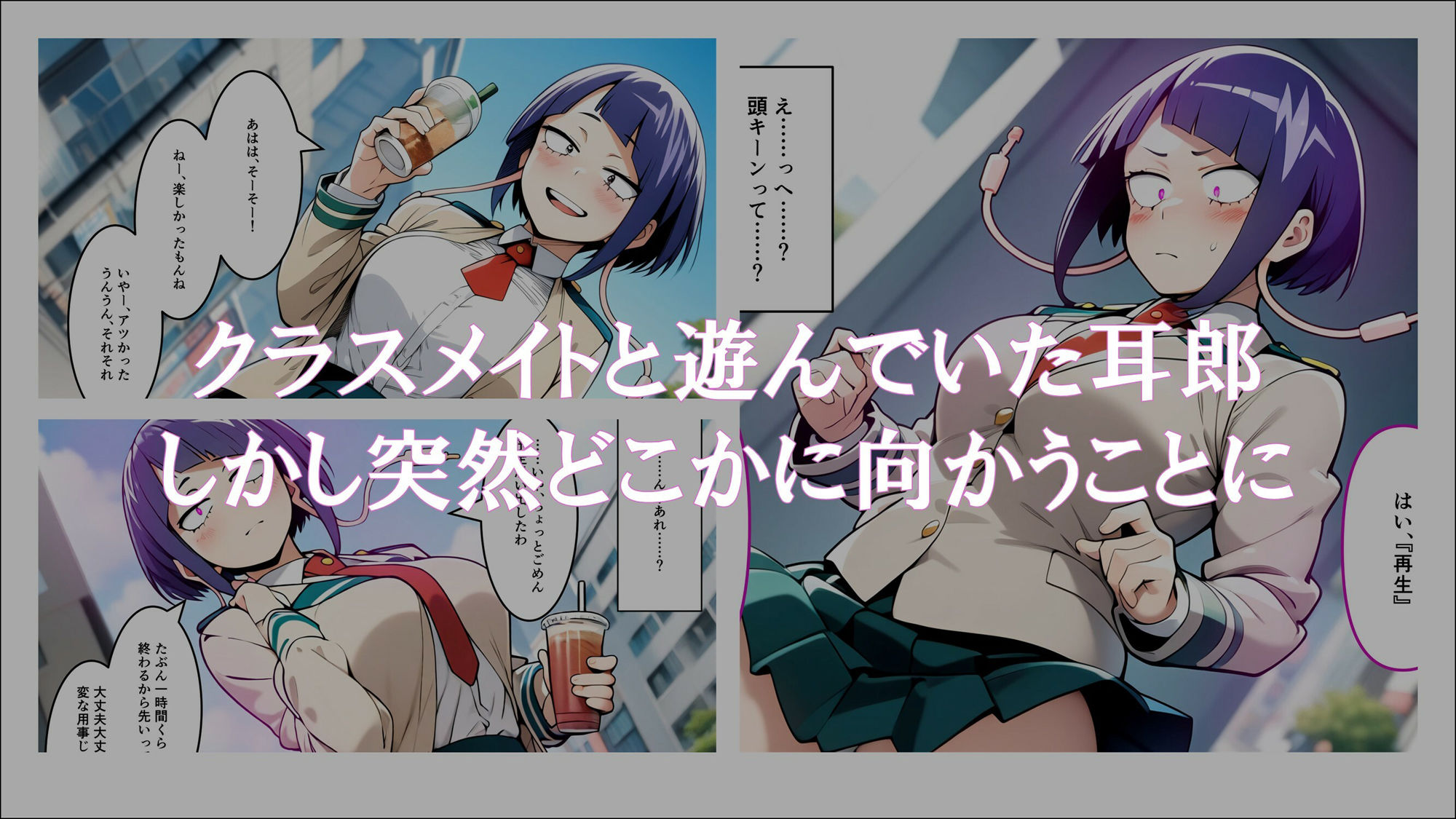 サンプル画像1:洗脳幻想『私がヒーローじゃなくなった日』耳郎(ほしあかりワークス) [d_450147]