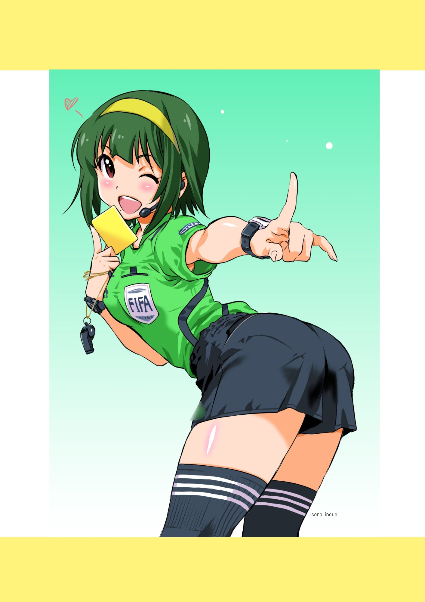 サンプル画像3:THE IDOL○@STER SOCCER illustration（コメント無し電子限定）(いのうえ空) [d_450229]