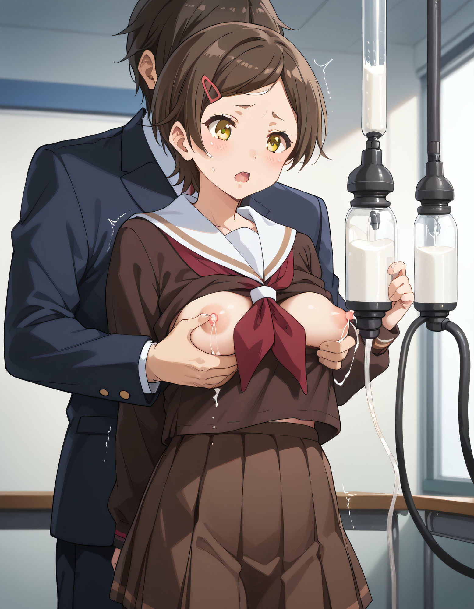 サンプル画像1:搾乳の目的地(フェアリーテック) [d_450248]