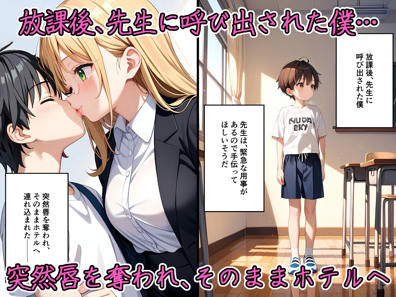 淫乱痴●達に逆レ〇プされちゃった僕。とらぶるのお姉ちゃん3人の画像1
