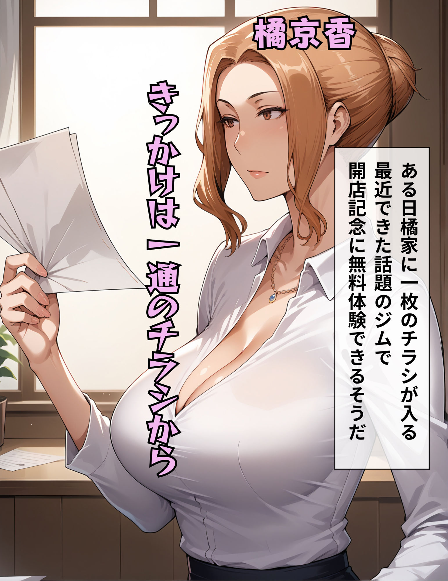 サンプル画像1:橘家もしもシリーズ えっちなトレーニングジム編(シラヌイ) [d_450444]