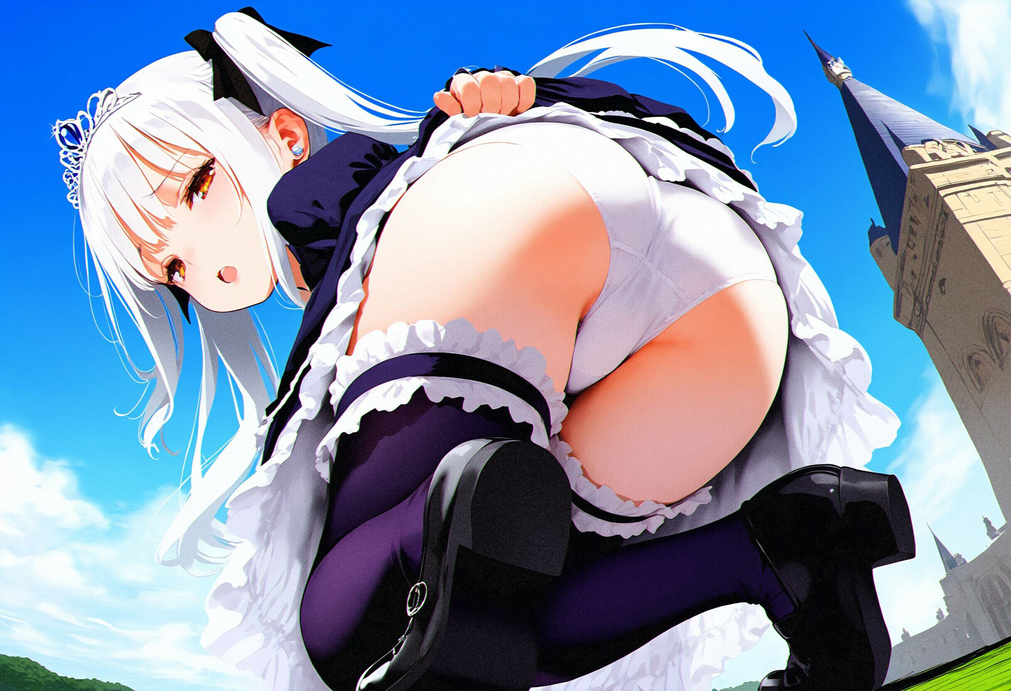 サンプル画像1:無垢なお姫ちゃん(くいこみメロンぱん) [d_450475]