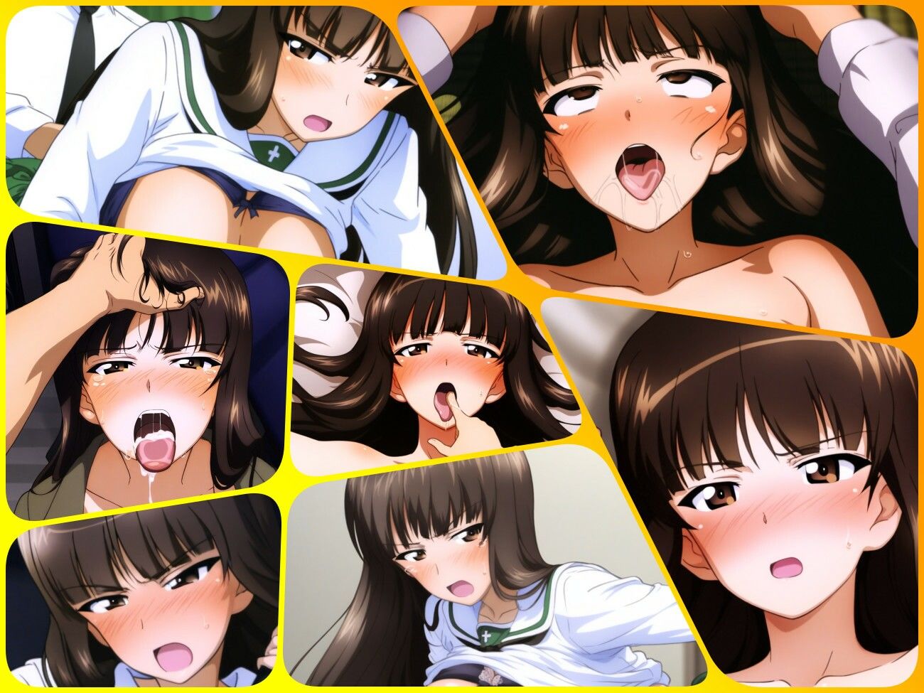 サンプル画像2:戦車道名門西住流師範家元の性事情(ある) [d_450495]