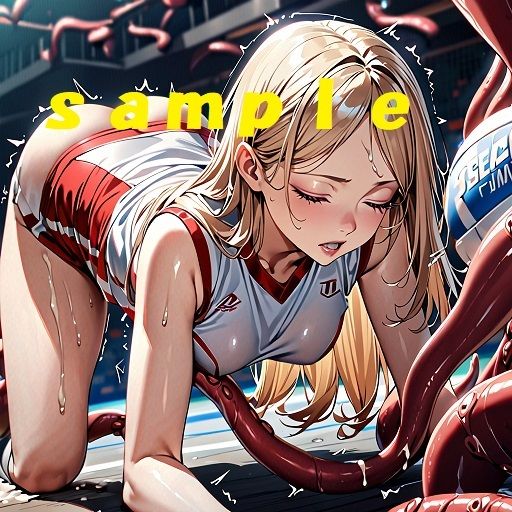 サンプル画像4:『触リンピック』全員18禁メダル【バレーボール編】(バスターデュエル) [d_450549]