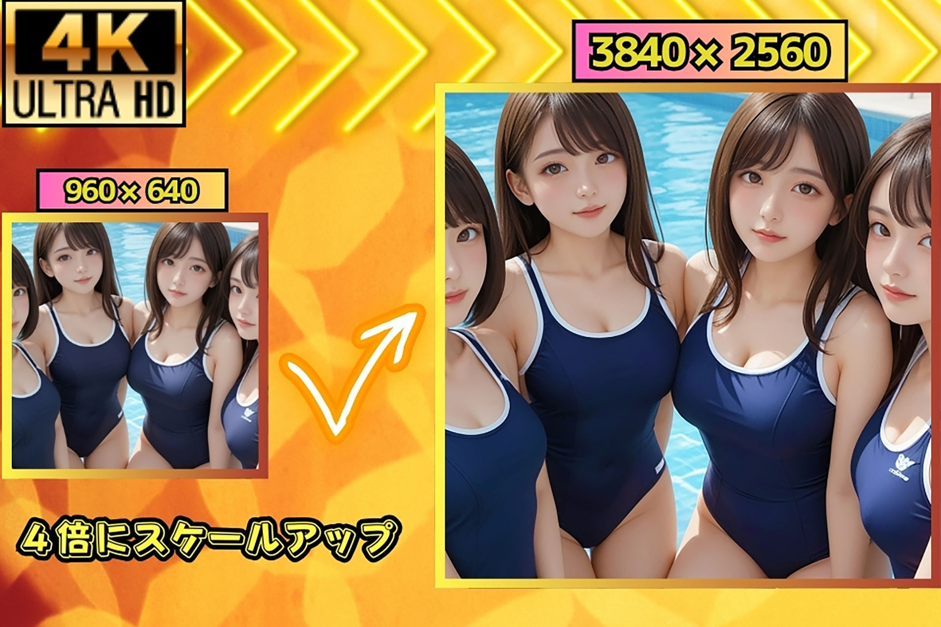 サンプル画像3:ハーレム学園 部活動体験〜水泳部編〜(夜の娯楽) [d_450567]