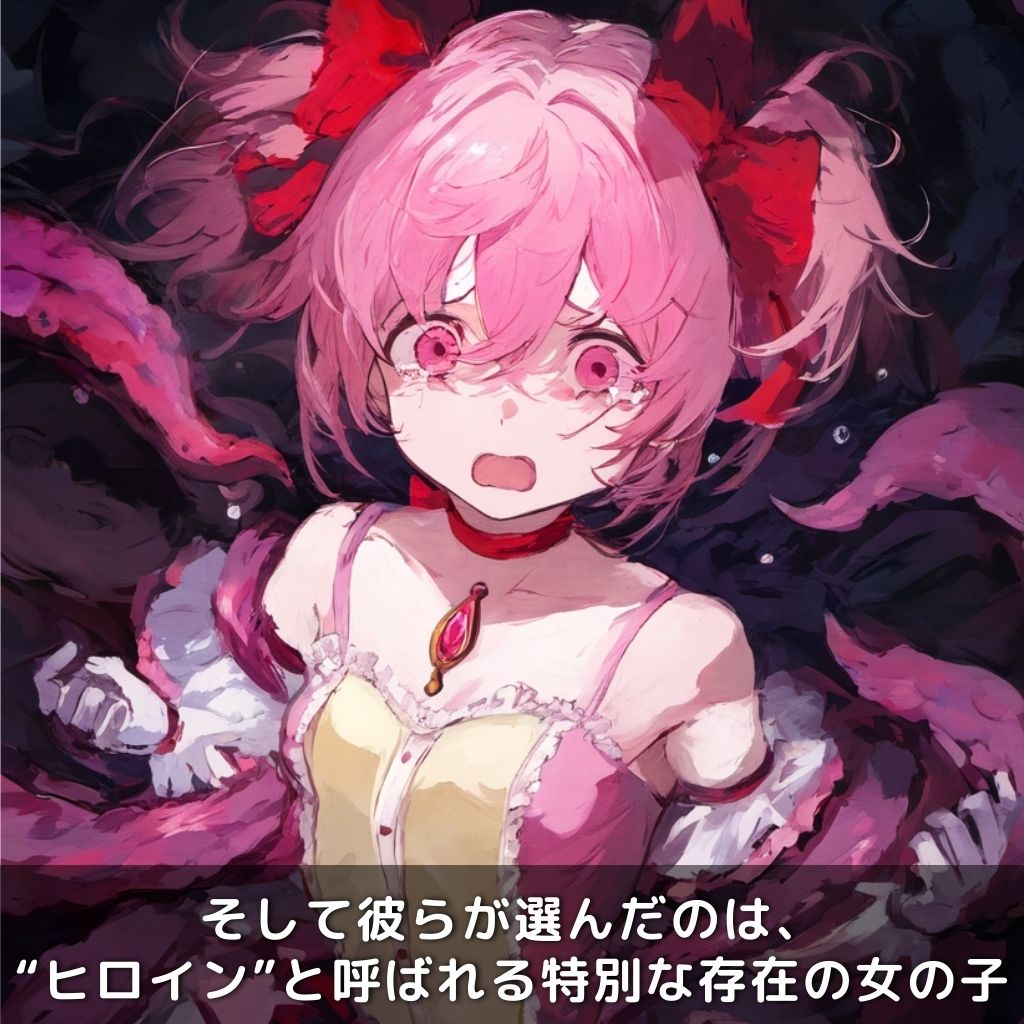 サンプル画像2:快楽生命体の触手でヒロインが壊れるまでイカされるお話【まどまぎ/鹿目ま●か編】(さいばーこれくしょん) [d_450604]