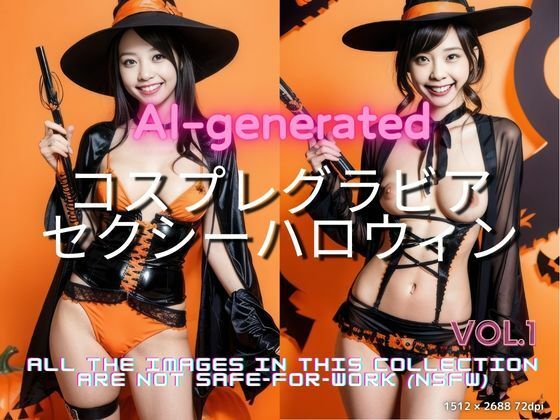 誘惑のハロウィンナイト:セクシーランジェリーコスプレ集 Vol.1