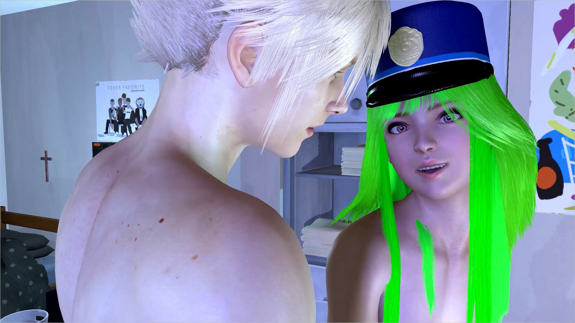 サンプル画像1:【ROMV191】【16分以上】ブルーアーカイブ橘ヒカリ「子供部屋セックス」(ローズ志向) [d_450696]