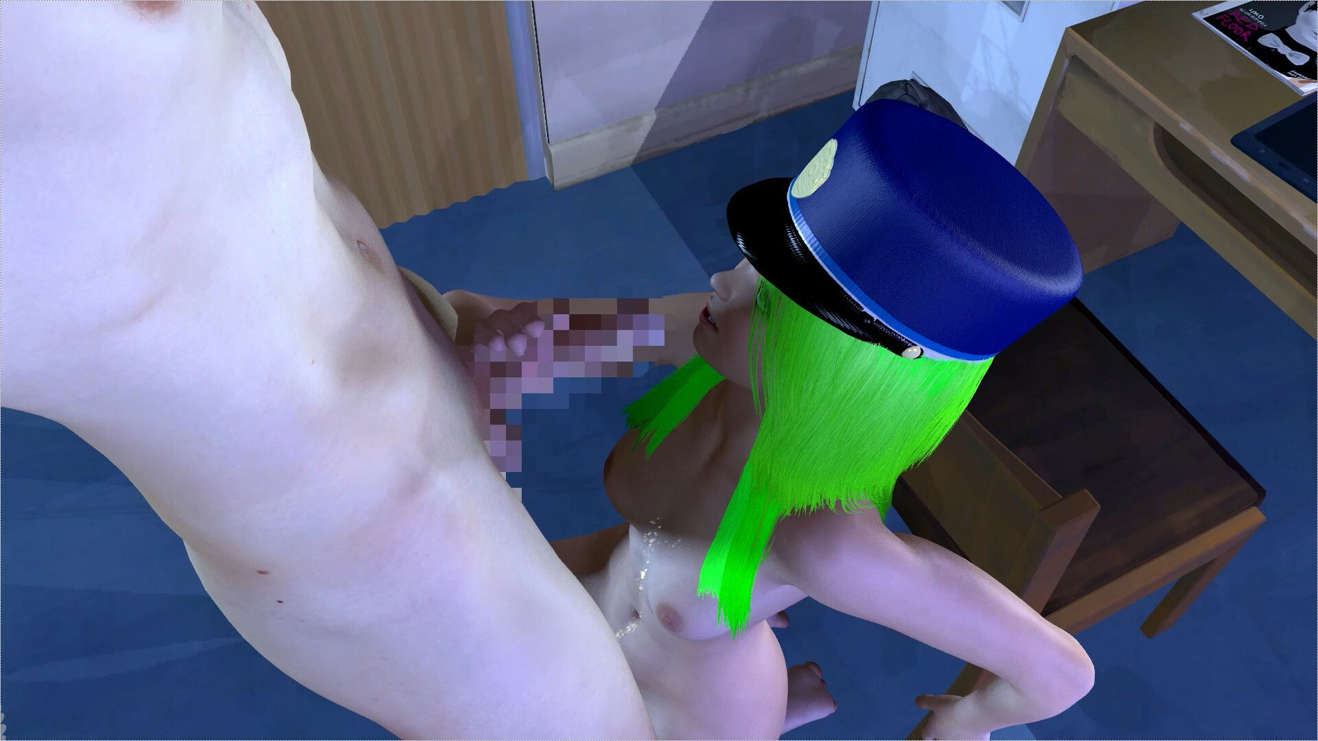 サンプル画像5:【ROMV191】【16分以上】ブルーアーカイブ橘ヒカリ「子供部屋セックス」(ローズ志向) [d_450696]