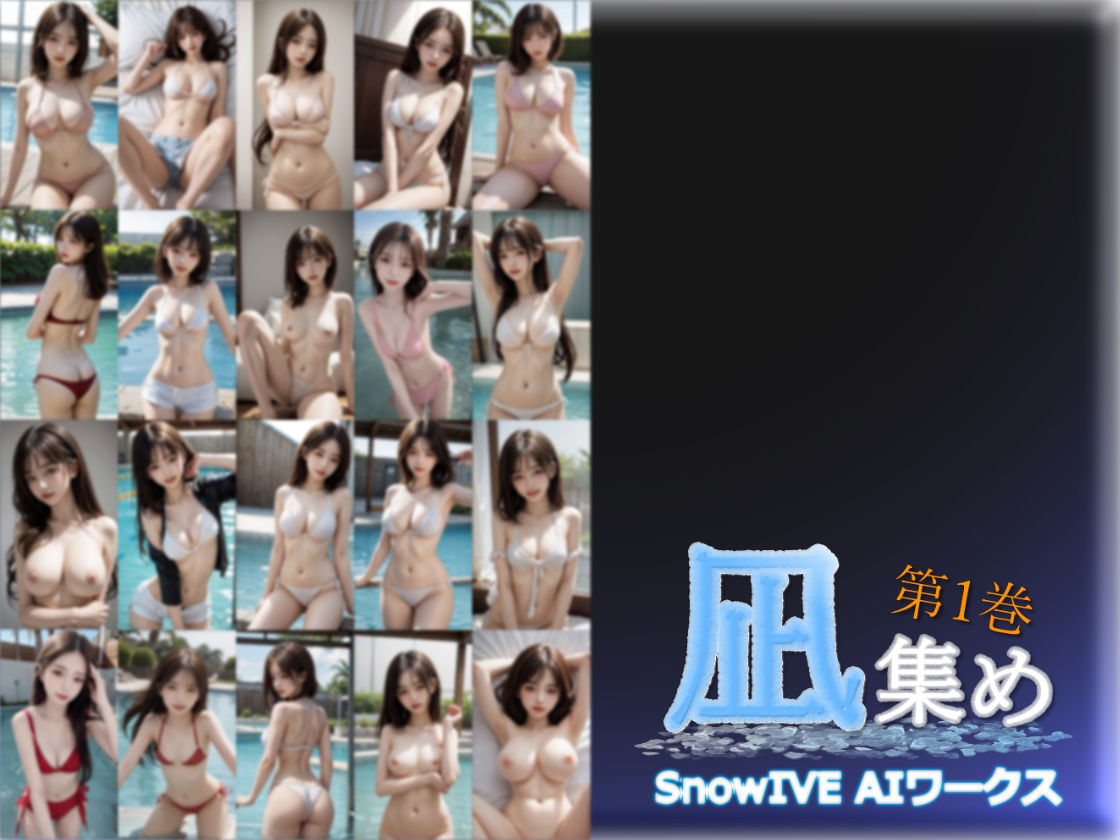 サンプル画像1:【訳アリ・お徳用パック】 凪集め 第1巻ー SnowIVE AIワークス ー 【全167枚】(スノーイヴ) [d_450779]