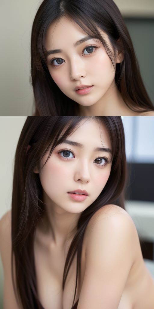 サンプル画像2:美女たちが普段見せない 心の内側と隠しているエロさをさらけ出す(AOKI) [d_450789]