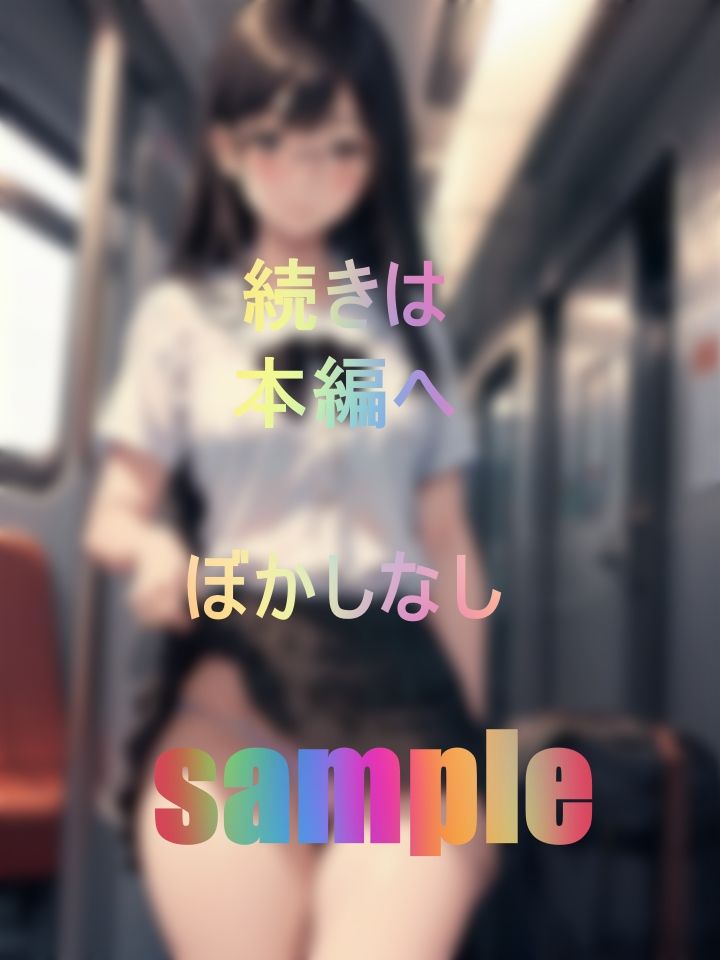 サンプル画像3:初めてサレた感覚が忘れられず電車痴〇にハマってしまった地味っ子(帰国子女さきこ) [d_450797]