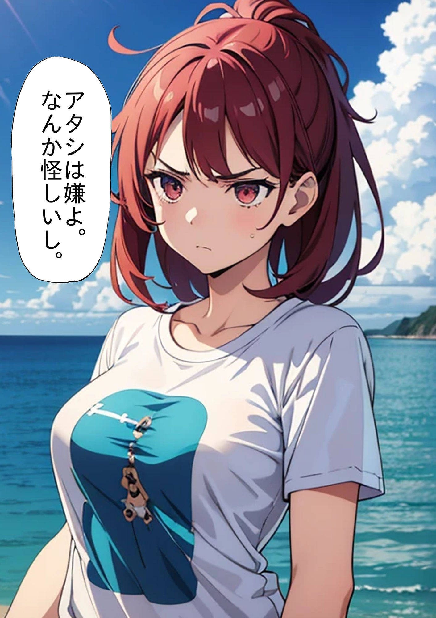 サンプル画像2:ダサい服を着てる女をナンパして水着撮影 CG集(嗚呼リバーサル) [d_450888]