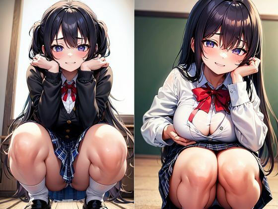 サンプル画像1:視線誘導 ミスディレクション(灼熱の絶対零度) [d_450903]