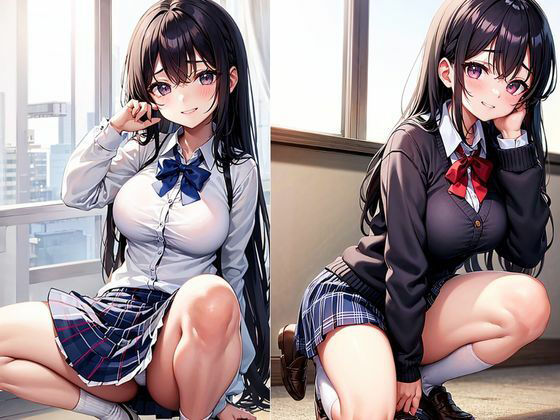 サンプル画像1:淫乱女子校生の甘い罠(灼熱の絶対零度) [d_450919]