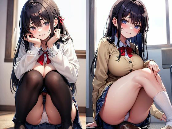 サンプル画像2:淫乱女子校生の甘い罠(灼熱の絶対零度) [d_450919]