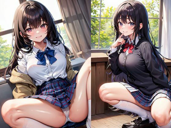 淫乱女子校生の甘い罠のサンプル画像 6