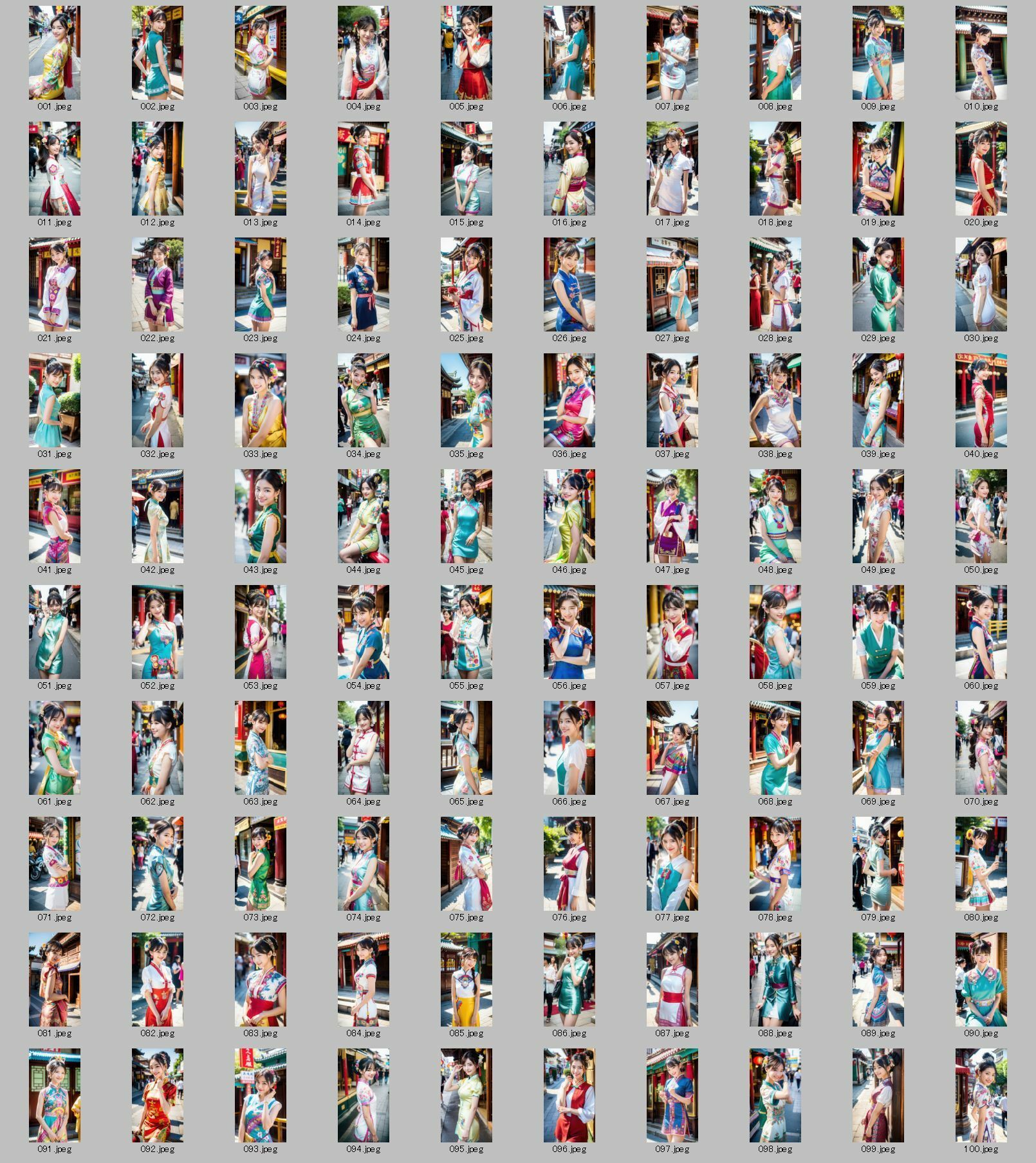 サンプル画像6:AI生成 コスプレシリーズ Hanfu（漢服） na049(美伝プロジェクト) [d_450920]