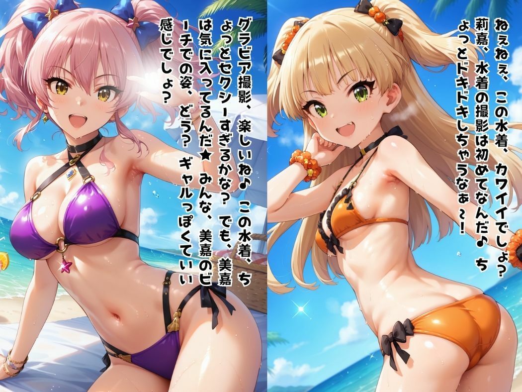 サンプル画像5:ギャル☆シスターズ 〜アイドルとプロデューサーの蜜月〜(ねこぱんち) [d_450957]