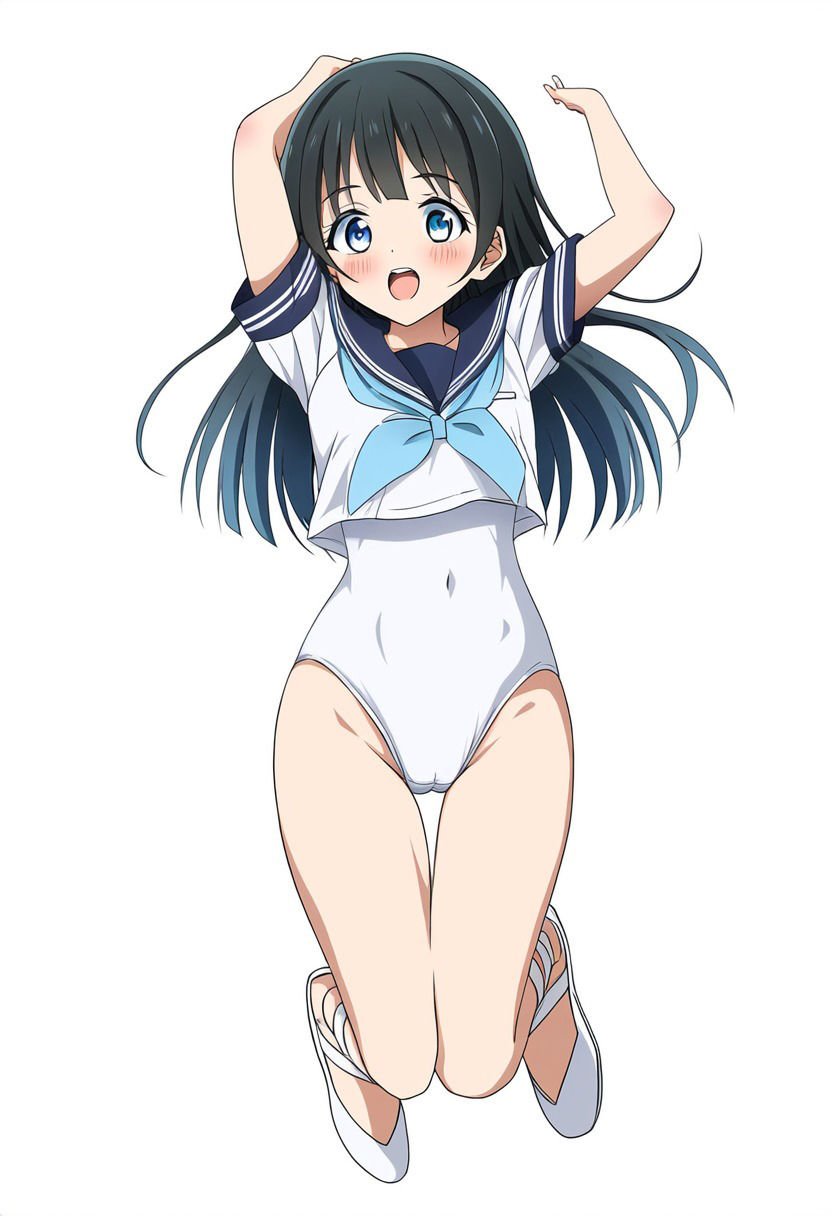 サンプル画像2:セーラー服は誰のもの(潮吹きジョニー) [d_451006]