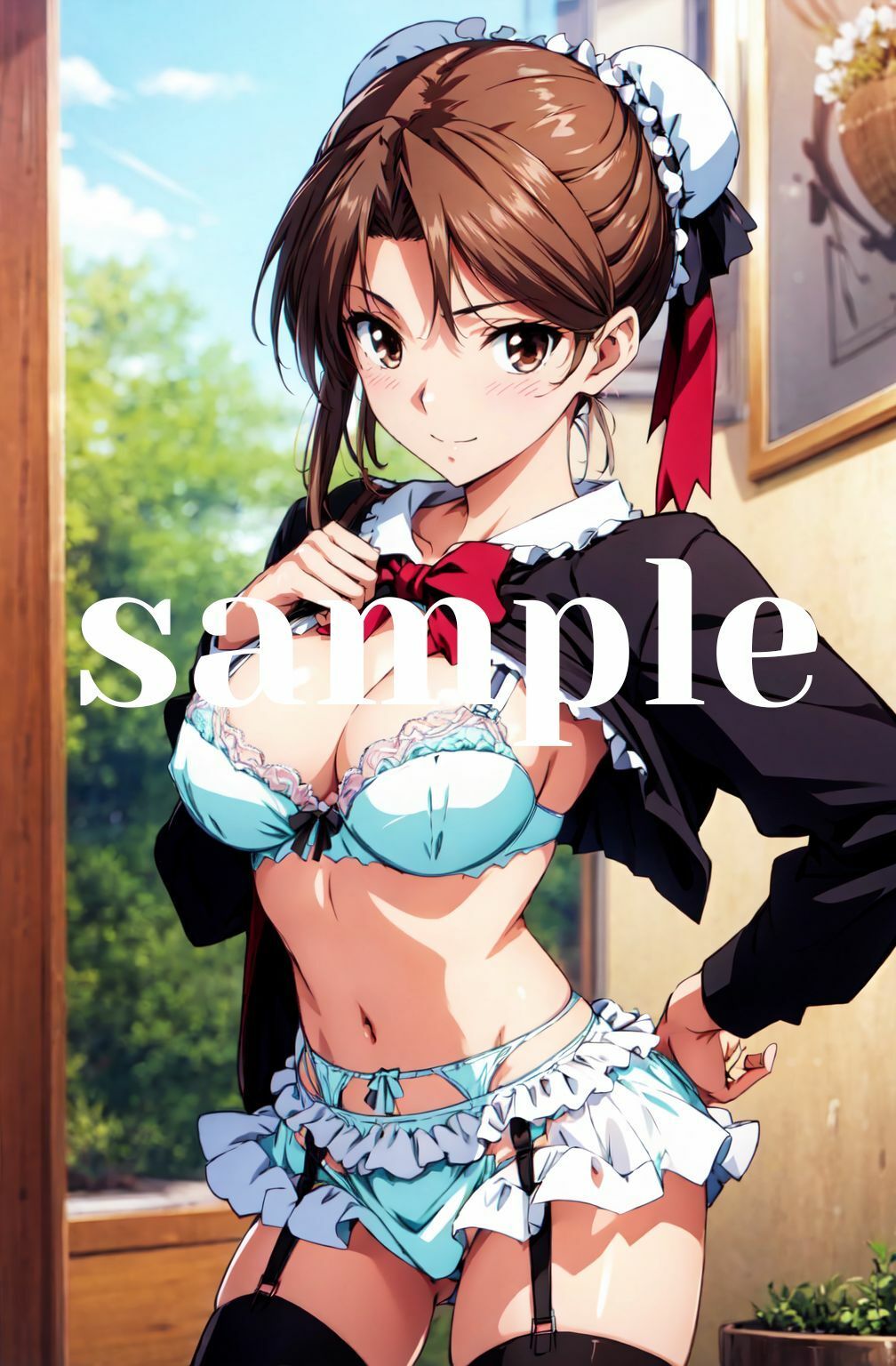 サンプル画像3:脱衣麻雀で勝負してもらっていいですか？Vol.2（スーパーリ〇ル麻雀）(ちっぱいですがなにか) [d_451033]