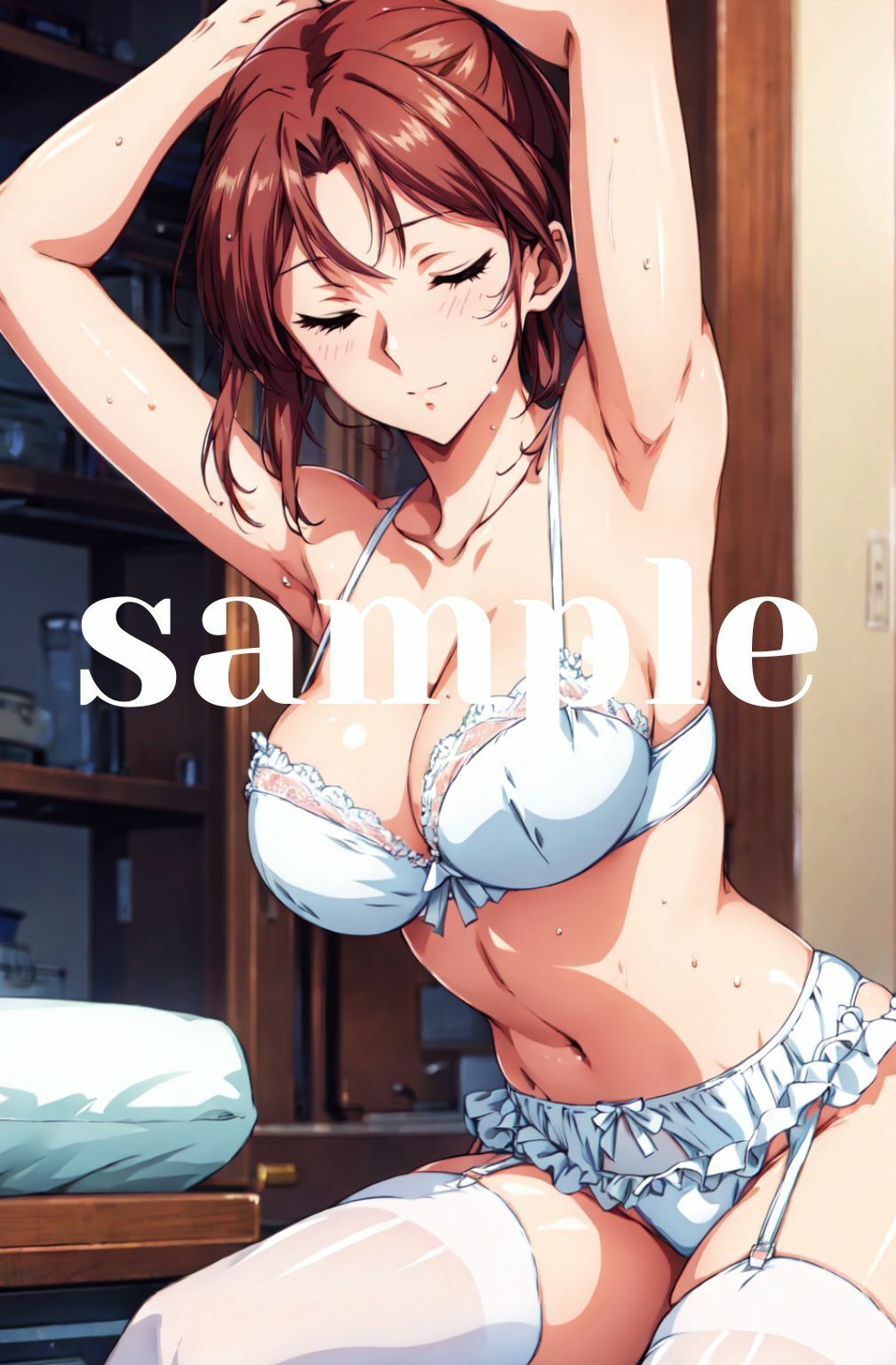 サンプル画像4:脱衣麻雀で勝負してもらっていいですか？Vol.2（スーパーリ〇ル麻雀）(ちっぱいですがなにか) [d_451033]