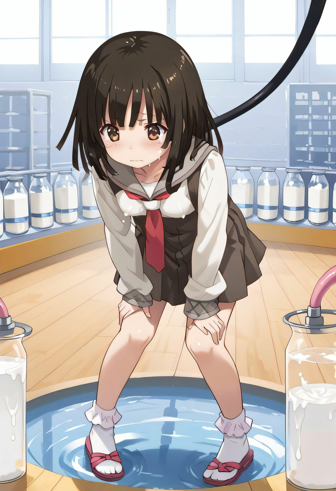 サンプル画像2:損な役回りだよ(クラウドテクニカ) [d_451036]