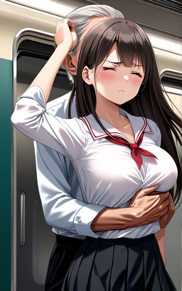 サンプル画像3:ずっとストーカーしていた可愛い女の子に惚れ薬を●ませてみた自分からキスをしてくるぞ 巨乳制服女子を痴●するつもりが抱きついてきた(メロりーな) [d_451089]