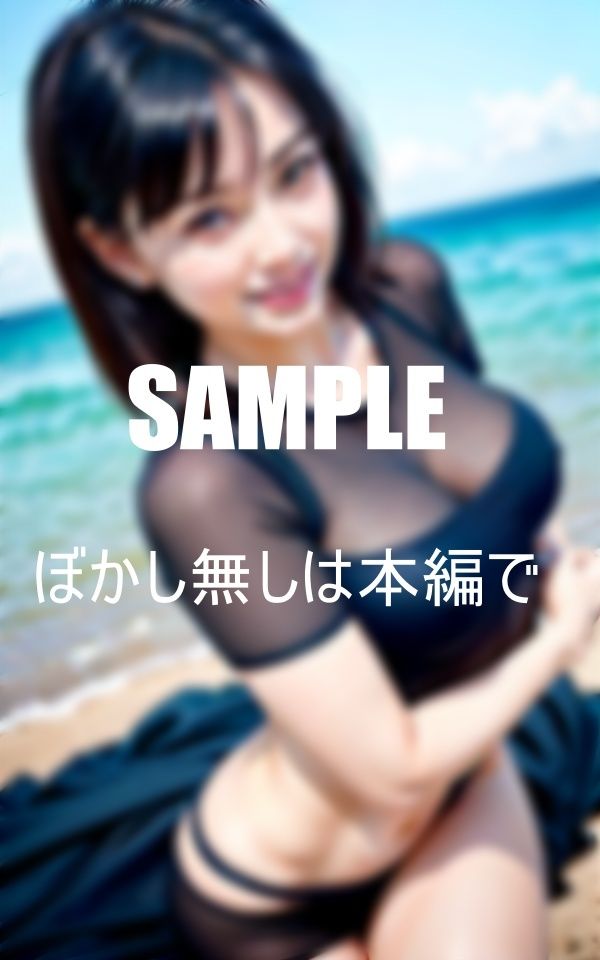 サンプル画像2:セクシーマイクロビキニの女たち(AI美女LABO.12) [d_451203]