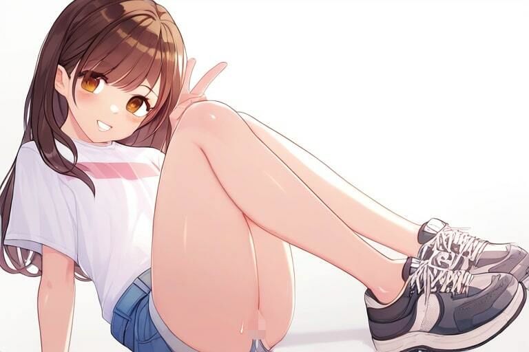 サンプル画像1:ショートカット女子と足エッチ〜ぶっかけまくる〜(晴耕雨読) [d_451247]