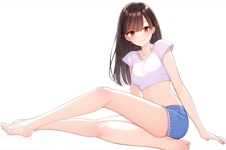 サンプル画像2:ショートカット女子と足エッチ〜ぶっかけまくる〜(晴耕雨読) [d_451247]