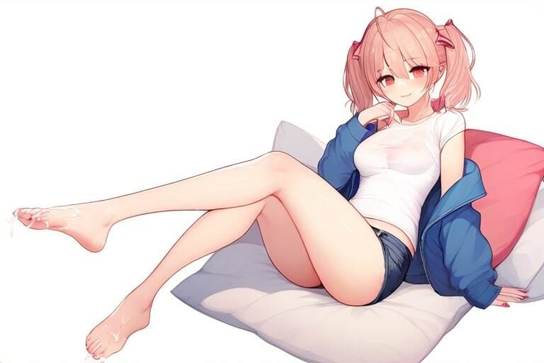 サンプル画像1:気持ちいいことが好きな女の子〜足コキと本気エッチ〜(晴耕雨読) [d_451250]