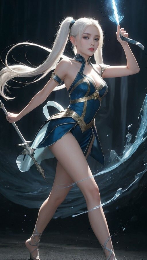 サンプル画像1:魔女っ娘でパシャリ写真集(666のAI美女倶楽部) [d_451273]