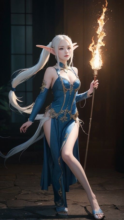 サンプル画像6:魔女っ娘でパシャリ写真集(666のAI美女倶楽部) [d_451273]